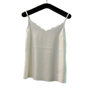 Ted Baker of London, White scalloped camisole, size 0